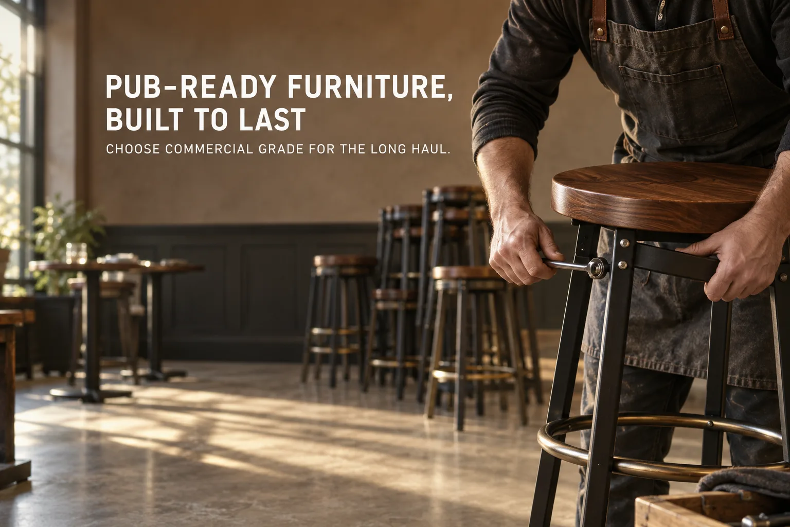 pub furniture: what to consider before buying